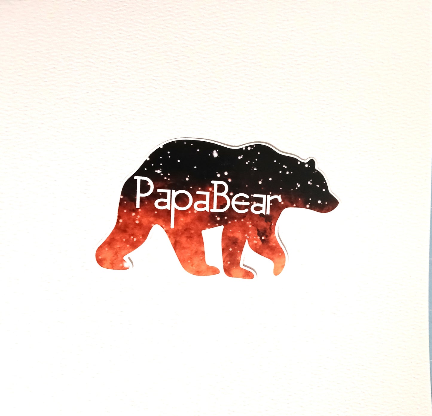 Galaxy Bear Family Stickers