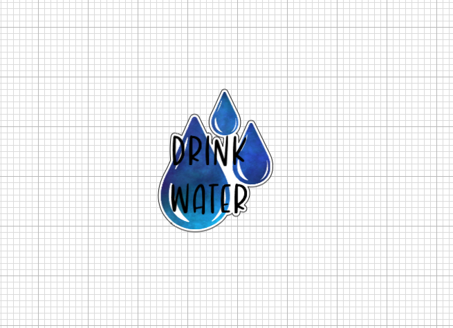 Drink Water Stickers