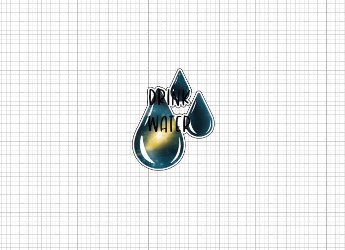 Drink Water Stickers