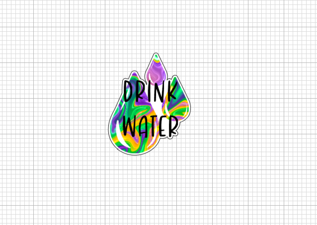 Drink Water Stickers