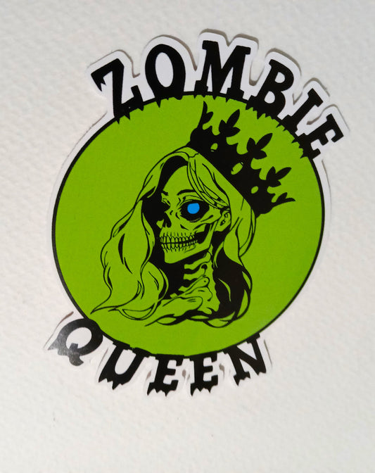 Zombie Queen Sticker
