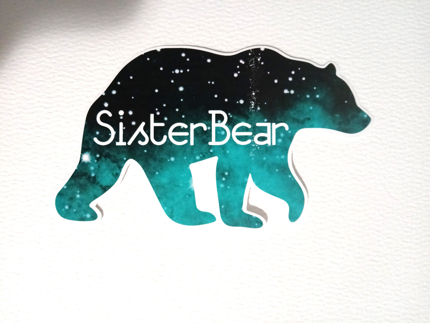 Galaxy Bear Family Stickers